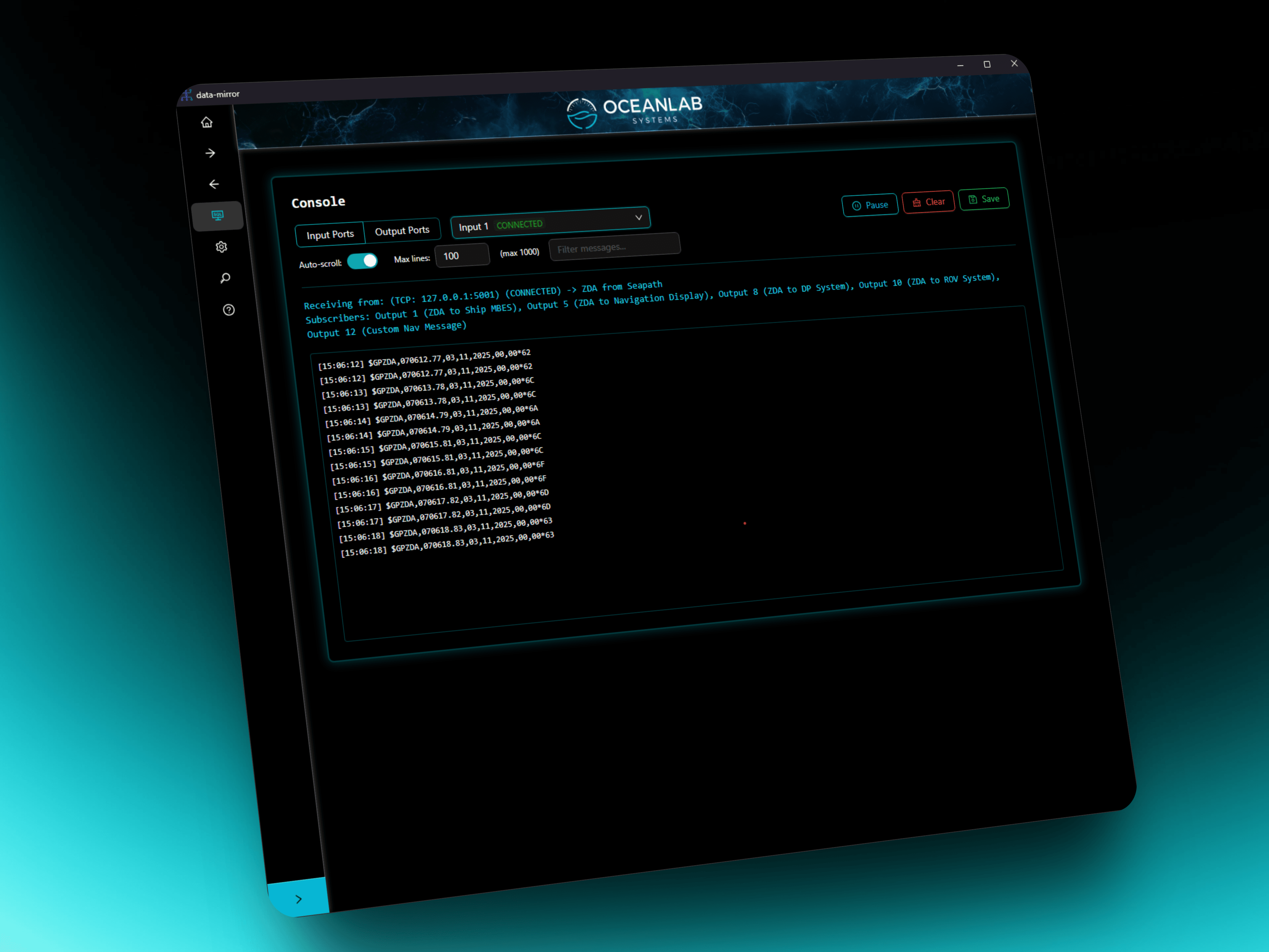Data Mirror showcase 3