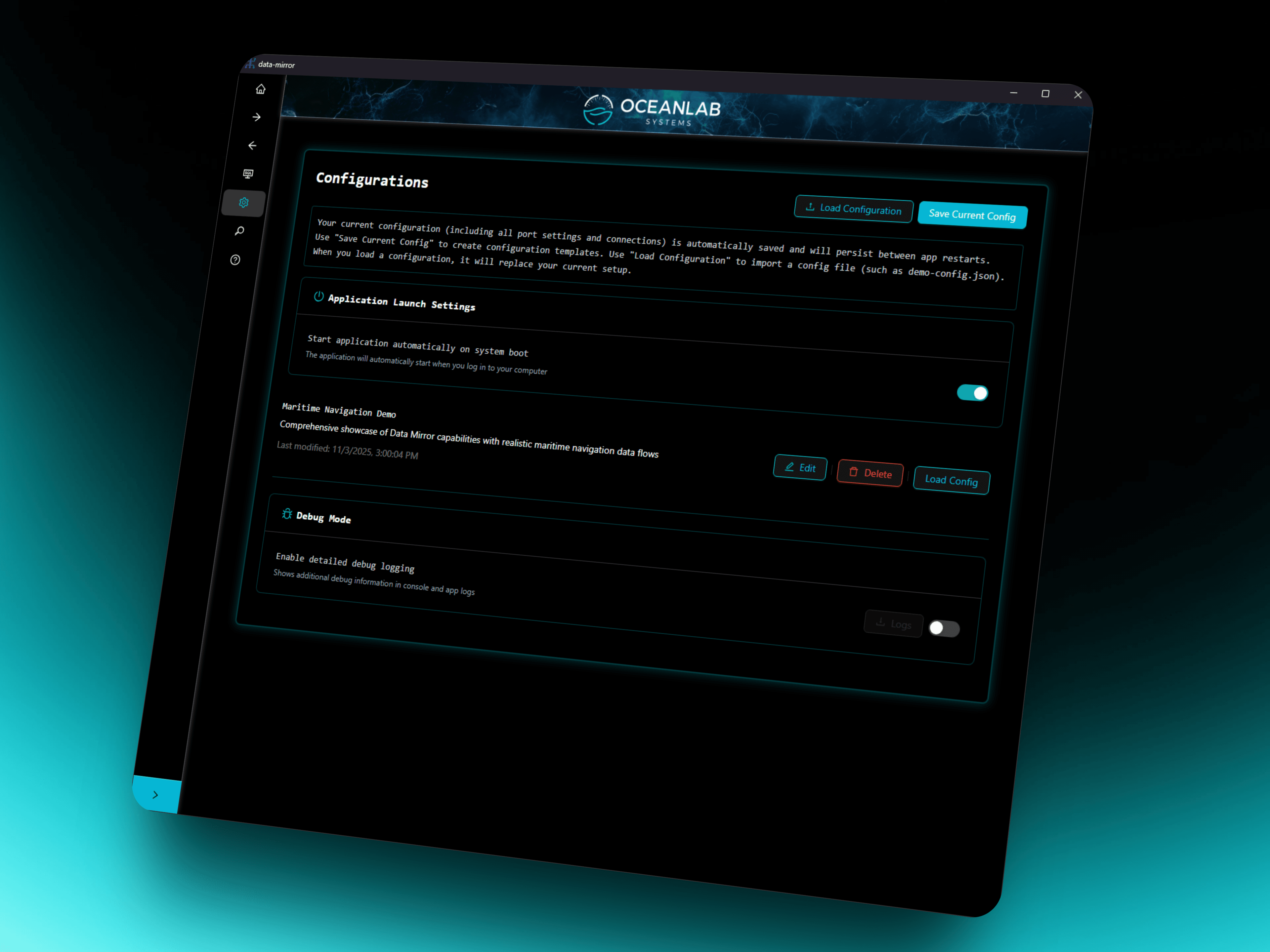 Data Mirror showcase 4